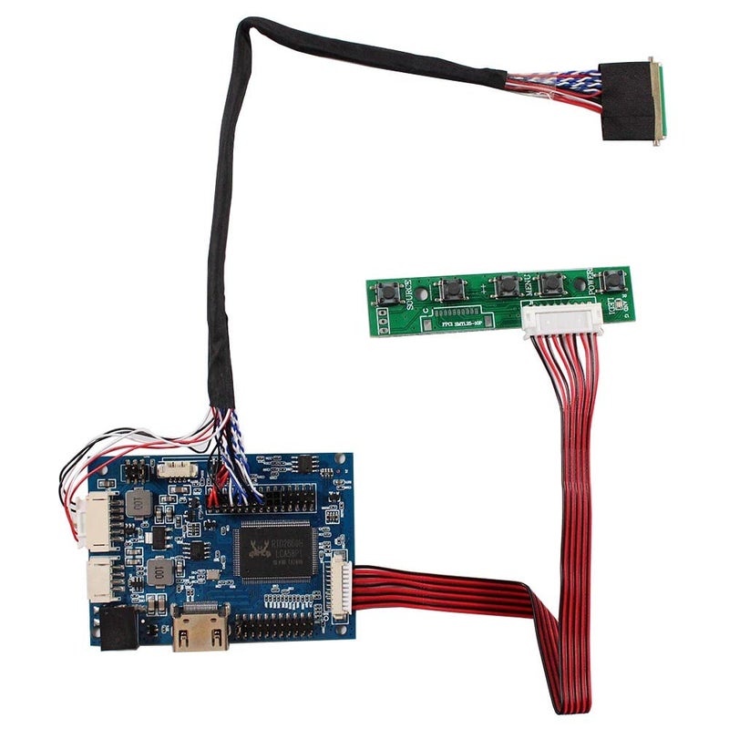 VSDISPLAY LCD Controller Board Work for 14" 15.6" 1366x768 b140xw03 v.0 N156B6 LP156WH4 TL B156XW02 LP140WH1 LP140WH3 TL LTN140AT02 LTN140AT07 B156XW04 B156XTN02.1 40Pin LVDS LCD Screen - Image 1